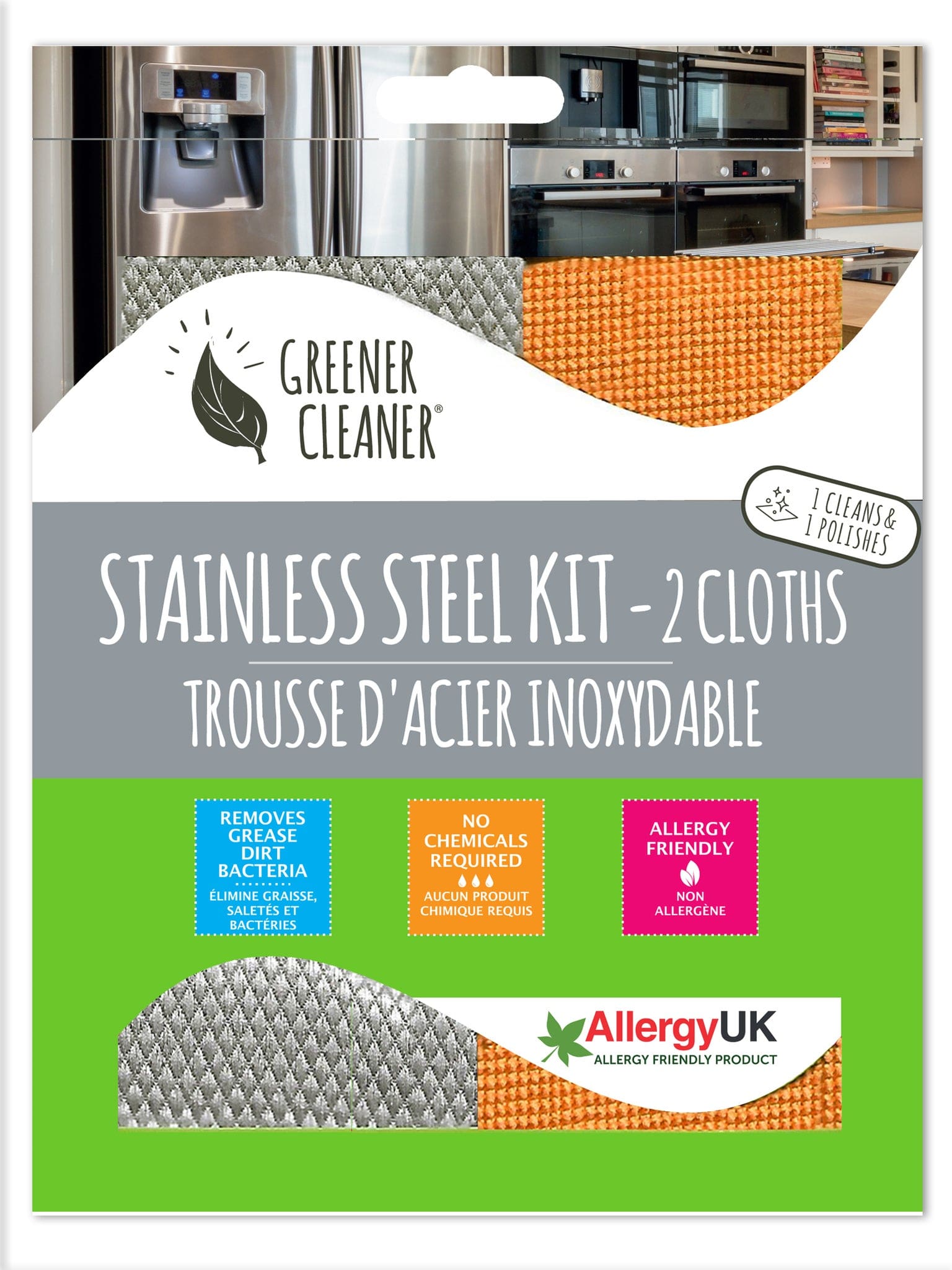 Stainless Cleaning Kit 2/ST